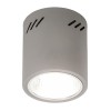 MATELO ROUND 1x60W E27 VÝPRODEJ Stropní přisazené bodové svítidlo, těleso kov, povrch lak šedá mat, pro žárovku 1x60W, E27, 230V, IP20, tř.1. rozměry d=133mm h=155mm náhled 4