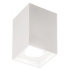 SQUARETIA 1x60W E27 Stropní přisazené bodové svítidlo, těleso kov, povrch lak bílá mat, pro žárovku 1x60W, E27, 230V, IP20, tř.1. rozměry 135x135x190mm náhled 3