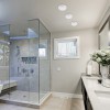 CORIANDRO R 18W, IP65/IP20 Stropní vestavné svítidlo, kruhové, těleso kov, povrch bílá, difuzor plast opál, LED 18W, neutrální 4000K, 1890lm, 230lm, 230V, do koupelny IP65/IP20, tř.2, rozměr d=175mm. náhled 3