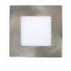 PESS vestavné svítidlo LED 18W bílá MAT čtverec Podhledové svítidlo, čtvercové, těleso kov, povrch bílá mat, difusor plast opál, LED 18W, 1400lm, neutrální 4000K, 230V, IP20, tř.1. rozměry 220x220mm. náhled 4