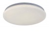 GALEOD R 12W Stropní svítidlo, těleso kov, povrch bílá, difuzor plast opál se třpyt. efektem, LED 12W, neutrální 4000K, 1150lm, 230V, IP20, tř.1, rozměry d=255mm, h=55mm. náhled 1