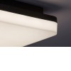 AURICO SQ 24W, IP54 Stropní venkovní svítidlo, těleso plast černá, difuzor plast opál, LED 24W, neutrální 4000K, 2400lm, 230V, zvýš. krytí IP54, tř.2, rozměry 280x280x50mm. náhled 2