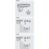 LINUM 4W, 3,7V, IP44 Nástěnné venkovní svítidlo, senzor pohybu, záběr 110°, dosah 6-8m, těleso kov, povrch černá, dif plast opál, LED 4W, neutrální 4000K, 360lm, stmív. vypínačem, nap. 3,7V, IP44, tř.3, d=185mm, h=100mm. náhled 3