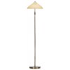 MYRCIA TL 1x60W, E27 Stojací lampa, těleso kov, povrch bronz, stínítko sklo krémová, pro žárovku 1x60W, E27, 230V, IP20, tř.2, rozměry d=400mm, h=1660mm. náhled 1