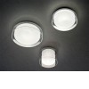 MUZININA LED 12W IP44 Stropní, přisazené svítidlo, základna hliník, povrch chrom, difuzor sklo opál, vnější krycí sklo čiré, LED 12W, 750lm, teplá 3000K 230V, do koupelny IP44, tř.1, rozměry d=300mm, h=90mm náhled 6