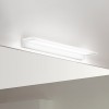 DONNY LED IP21 Nástěnné svítidlo, těleso kov, povrch bílá mat, difuzor plast opál, LED 6W, neutrální 4000K, 655lm, Ra80, 230V, do koupelny IP21, tř.1, rozměry 250x45x102mm náhled 4