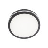 JOLAN R, LED 24W, CCT, IP65 Stropní venkovní svítidlo, hliník, šedočerná, difuzor plast, LED 24W, 2060lm, přepín teplota CCT teplá 3000K , neutrál 4000K, denní 6400K, Ra80, 230V, IP54, d=260mm, h=55mm náhled 1