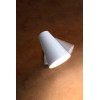 TOM 1x28W E14 nástěnné VÝPRODEJ Nástěnná lampa, těleso kov, povrch bílá mat, stínítko kov, povrch bílá mat, pro žárovku 1x28W E14, 230V, IP20, tř.1,  rozměry 150x260x100 mm, stínítko 150x100mm náhled 5