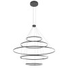 CIRCULUM BIG Závěsné svítidlo, mezikruží, těleso hliník/kov, povrch bronz, difuzor plast opál, LED 300W, 18923/14728lm, teplá 3000K, Ra80, stmív. TRIAC, 230V, IP20, rozměry d=1500mm, vč.záv.kabelu h=2500, lze zkr. náhled 1