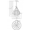 CIRCULUM B 286W DALI Závěsné svítidlo, mezikruží, těleso hliník/kov, povrch bílá, difuzor plast opál, LED 300W, 18923/14728lm,  teplá 3000K, Ra80, stmív. DALI, 230V, IP20, rozměry d=1500mm, vč.záv.kabelu h=2500, lze zkr. náhled 4