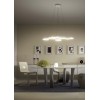 CUNEI HL II 65W Závěsné svítidlo, těleso kov a hliník, povrch bronz, dif plast opál, 65W, teplá 3000K, 4137lm, stmív. ve 3 krocích, Ra90, 230V, IP20, tř.1, 1030x520x70mm, vč. závěs lanka l=1500mm, lze zkrátit. náhled 5