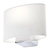 ELLEN nástěnné 1x42W E27 VÝPRODEJ Základna nástěnného svítidla, těleso kov, povrch chrom, stříbrná lesk, pro žárovku 1x42W E27, 230V, IP20,  tř.1,  rozměry 238x130x280mm, stínítko SAMOSTATNĚ náhled 4