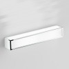 MASHIKO 300 LED Stropní, přisazené svítidlo, základna kov, povrch chrom lesk, difuzor sklo opál mat, LED 7,2W, teplá 3000K, 230V, do koupelny IP44, rozměry 360x80x80mm náhled 1