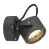 PLAYGROUD 360 WL Stropní svítidlo bodové, nastavitelný směr svícení, těleso hliník, povrch černá antracit, sklo čiré, pro LED 1x9W, GX53, 230V, IP44, d=100mm, 116x170mm náhled 2