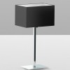 IZA STÍNÍTKO stolní - nástěnné LAMPY Stínítko pro stolní/nástěnnou lampu, materiál textil barva černá, uchycení k základně závitem E27 A60, 285x150x170mm, POUZE STÍNÍTKO BEZ ZÁKLADNY náhled 4