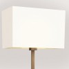 IZA STÍNÍTKO stojací LAMPY Stínítko pro stojací lampu, materiál textil barva bílá, uchycení k základně závitem E27 A60, 265x400x225mm, POUZE STÍNÍTKO BEZ ZÁKLADNY náhled 4