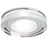 GIT R 1x50W 12V IP65/IP20 Stropní, podhledové svítidlo, těleso kov, povrch chrom, difzuor sklo čiré vnitř mat, pro žárov 1x50W, GU10 ES50, 230V, zvýš krytí IP65/IP20, tř.1, d=115mm, h=25mm, hl.100mm náhled 1
