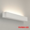 PARMA 200 Nástěnné bodové svítidlo, základna kov, těleso sádra, povrch bílá, pro žárovku 1x60W, E14, 230V, IP20, tř.1, 50x200x100mm. náhled 2