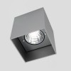 BIXI Stropní svítidlo bodové, těleso hliník, povrch šedostříbrná, pro žárovku 1x50W, GU10 ES50, 230V, IP20, 90x80x80mm.. náhled 2