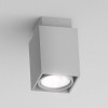 CALA 1C50W GU10 čtvercová Stropní svítidlo bodové, těleso hliník, barva šedostříbrná, žárovka 50W, GU10 ES50, 230V, IP20, 63x63x109mm náhled 2