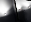 NOZ Nástěnné bodové svítidlo, těleso hliník, povrch česaný hliník, LED 1x3W teplá 3000K, 201lm/cca 10W žár, Ra80, 230V/700mA, IP20, 25x70x111mm, svítí dolů nebo +nahoru náhled 5