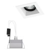 BANGO 1x50W Stropní, vestavné bodové, komínkové svítidlo, výklopné +-20°, těleso kov, povrch šedostříbrná, pro žárovku 1x50W, Gx5,3, 12V, IP20, 98x98mm, h=140mm náhled 6