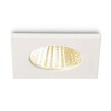 BENDY LED 7W SQ-R VÝPRODEJ Stropní, vestavné, bodové svítidlo, těleso hliník, povrch šedostříbrná, sklo čiré, LED 7W, COB teplá 3000K, 630lm/cca 32W žár, Ra80, 230V/350mA na kabelu, IP2 náhled 2