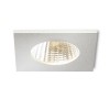BENDY LED 7W SQ-R VÝPRODEJ Stropní, vestavné, bodové svítidlo, těleso hliník, povrch šedostříbrná, sklo čiré, LED 7W, COB teplá 3000K, 630lm/cca 32W žár, Ra80, 230V/350mA na kabelu, IP2 náhled 4
