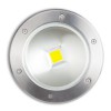 BANDUS IP67 Zemní svítidlo kruhové, těleso hliník, rám nerez, sklo čiré, LED 20W, 1450lm/cca jako 75W žár, teplá 3000K, vyzař 120°, 230V, IP67, d=200mm, h=105mm, vč. mont boxu náhled 4