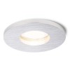 COPENE R 1x50W GU10 /IP20 Stropní vestavné bodové svítidlo, těleso hliník, povrch broušený hliník, krycí sklo čiré+mat, pro žár 1x50W, GU10 ES50, 230V, zvýš krytí IP65/IP20, tř.1, d=83mm, h=100mm náhled 1