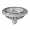 LED 12W GU10 ES111 45° 230V Světelný zdroj, těleso plast povrch bílá, žárovka LED 12W, GU10 ES111, teplá 3000K, 1190lm, vyzař. úhel 45°, Ra80, 230V, d=111mm, h=71mm náhled 2