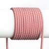 KABEL TŘIŽÍLOVÝ FLEXI 3x7,5mm Třižílový kabel s textilním úpletem pro napájení svítidel, barva bílá, 3x0,75mm, rozměry d=6,6mm, lze dodat v celku max l=25m, cena/1m náhled 8