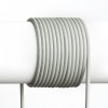 KABEL TŘIŽÍLOVÝ FLEXI2 3x7,5mm Napájecí kabel pro svítidla, materiál plast šedá, 3x0,75mm, rozměry d=6mm, lze dodat v celku max l=25m, cena/1m náhled 1