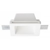 NIMO SQUARE 1x35W GU10 Stropní, podhledové bodové svítidlo čtvercové, těleso sádra bílá, pro žárovku 1x35W, GU10, 230V, IP20, tř.2. rozměry 120x120x56mm náhled 1
