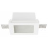 NAMIO SQUARE 1x35W GU10 Stropní, podhledové bodové svítidlo čtvercové, těleso sádra bílá, difuzor sklo mat, pro žárovku 1x35W, GU10, 230V, IP20, tř.2. rozměry 120x120x52mm náhled 1
