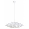 DERITAN PENDANT 1x42W E27 VÝPRODEJ Závěsné svítidlo, základna plast bílá, stínítko plast bílá, pro žárovku 1x42W, E27, 230V, IP20, tř.1. rozměry těleso d=600mm h=185mm, včetně závěsu l=1350mm, lze zkrátit náhled 2