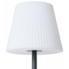 URTINE STAND LAMP 1x25W E27 Stojací lampa venkovní, těleso kov, povrch lak černá mat, difuzor plast bílá, pro žárovku 1x25W, E27, 230V, IP65, tř.1. rozměry d=360mm h=1200mm náhled 2