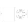 NATATO FLEXI 1x35W GU10 Stropní přisazené bodové svítidlo, nastavitelný směr svícení, těleso kov, povrch lak černá mat, pro žárovku 1x35W, GU10, 230V, IP20, tř.2. rozměry d=85mm h=114mm náhled 3