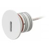 MIRANA ROUND VÝPRODEJ Vestavné zápustné svítidlo do stěny, základna kov, povrch lak bílá mat, LED 1x1W, teplá 3000K, 130lm, Ra80, 230V, IP20, tř.2. rozměry d=55mm h=87mm, svítí dolů náhled 2