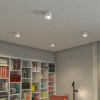 NERNA POP stmívatelné Stropní přisazené bodové svítidlo, těleso kov, povrch lak černá mat, LED 1x15W, teplá 3000K, 750lm, Ra80, stmív TRIAC, 230V, IP20, tř.1. rozměry d=120mm h=80mm náhled 4