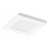 NOMINA SQUARE 1x35W GU5,3 Stropní vestavné svítidlo čtvercové, těleso plast bílá lesk, difuzor plast opál, pro žárovku 1x35W, GU5,3, 12V, do koupelny IP44/IP20, tř.2. rozměry 90x90x6mm náhled 1