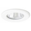 UTRECHRE Stropní, podhledové bodové svítidlo, těleso kov, povrch lak bílá, krycí sklo čiré, LED 1x15W, teplá 3000K, 1100lm, Ra80, 230V, do koupelny IP65, tř.1. rozměry d=142mm h=97mm náhled 1