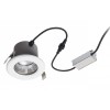 UTRECHRE Stropní, podhledové bodové svítidlo, těleso kov, povrch lak bílá, krycí sklo čiré, LED 1x15W, teplá 3000K, 1100lm, Ra80, 230V, do koupelny IP65, tř.1. rozměry d=142mm h=97mm náhled 3