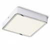 GREHAM SQUARE Stropní přisazené svítidlo čtvercové, základna kov, rámeček bílá, difuzor plast opál, LED 1x18W, teplá 3000K, 1620lm, Ra80, 230V, IP20, tř.2. rozměry 178x178x35mm náhled 3