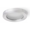 MEDENDE 1x35W GU10 Stropní, podhledové bodové svítidlo, těleso kov, povrch hliník mat, difuzor sklo mat, pro žárovku 1x35W, GU10, 230V, do koupelny IP44, tř.2. rozměry d=80mm h=57mm náhled 2