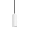 ALPACO PENDANT Závěsné svítidlo, základna kov, těl kov, povrch lak černá mat, LED 1x12W, teplá 3000K, 1020lm, 230V, IP20, tř.2. rozměry těleso d=56mm h=160mm, vč závěsného lanka s textilním úpletem h=1322mm náhled 2