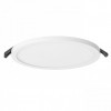GREHAM IN LED 1X18W STMÍVATELNÉ Stropní, podhledové svítidlo, základna kov, rámeček bílá, difuzor plast opál, LED 1x18W, teplá 3000K, 1620lm, Ra80, stmív TRIAC, 230V, IP20, tř.2. rozměry d=175mm h=9mm náhled 6