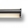 DELIONA LED IP44 Nástěnné svítidlo, základna kov, povrch chrom, difuzor akryl plast opál, LED 18W/1250lm, teplá 3000K, 230V, zvýšené krytí IP44, tř.1, rozměry 87x50x535mm, svítí nahoru/dolů náhled 2