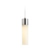 LEM závěsná 1x28W E27 Závěsné, svítidlo, základna kov, povrch chrom, difuzor sklo opál, pro úspornou žárovku 1x28W, E27, 230V, IP20, tř.1, d=70mm, h=295mm, vč závěsného kabelu l=1200mm, lze zkrátit náhled 2