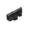 3F NAPÁJECÍ ADAPTER EUTRAC 3x230V 3F, tříokruhový adapter pro napájení svítidel, 3x230V, kompatibilní EUTRAC, materiál plast, barva černá, rozměry 19x35x96mm náhled 4